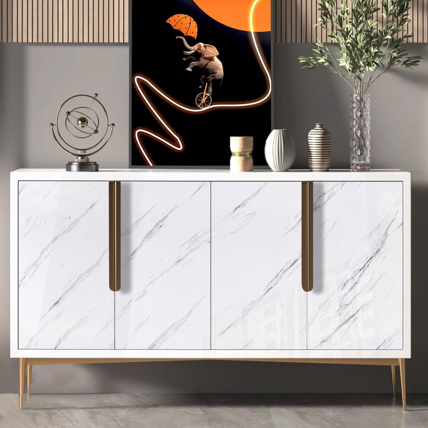 Papier Adhésif Effet Marbre (5m x 60cm ) – Style de Luxe, Sans les Coûts