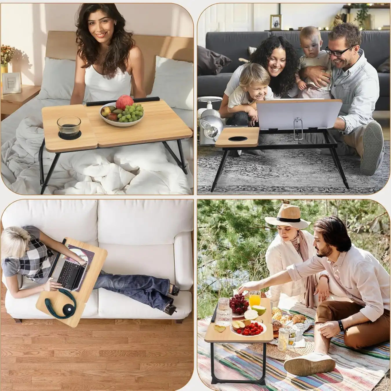La Table Pliable Intelligente Pour Ordinateur – Confort, Praticité et Productivité