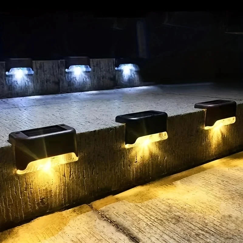 Éclairez vos marches, bordures et terrasses sans électricité !