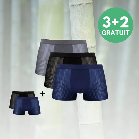 BioFit® Boxer en bambou pack 5-Multi-Couleur