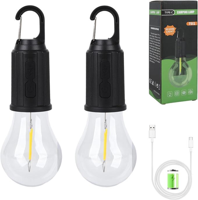 Lot de 2 Lampes LED Rechargeable Portable