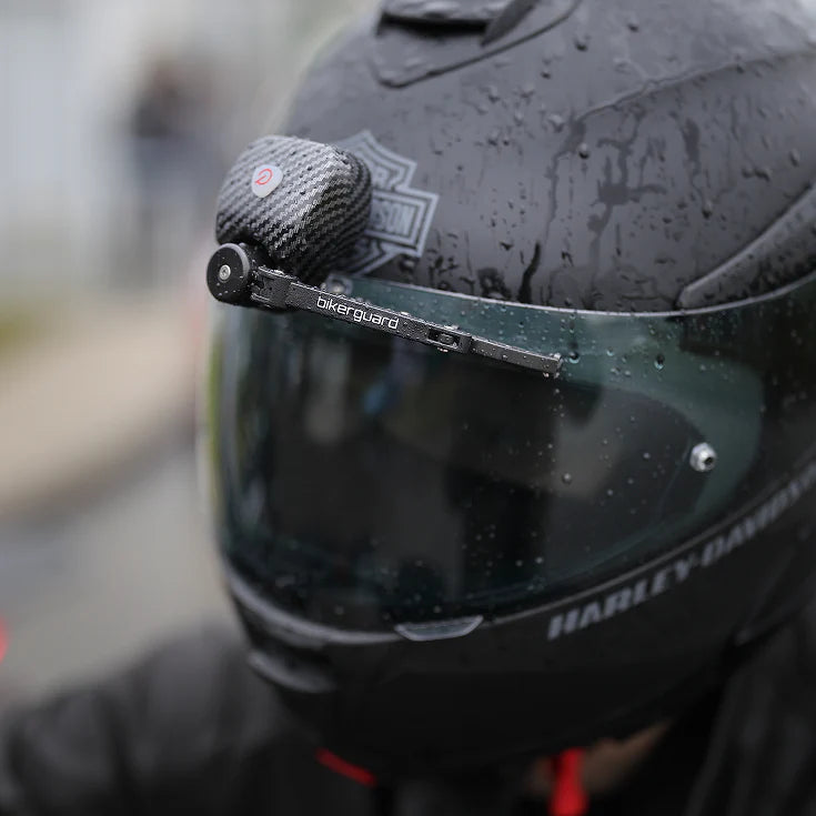L’essuie-glace électrique pour casque moto