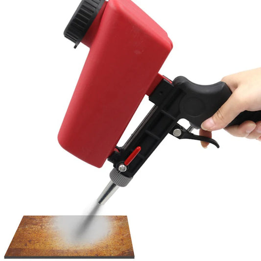 Pistolet de sablage pneumatique, et pulvérisation de peinture.