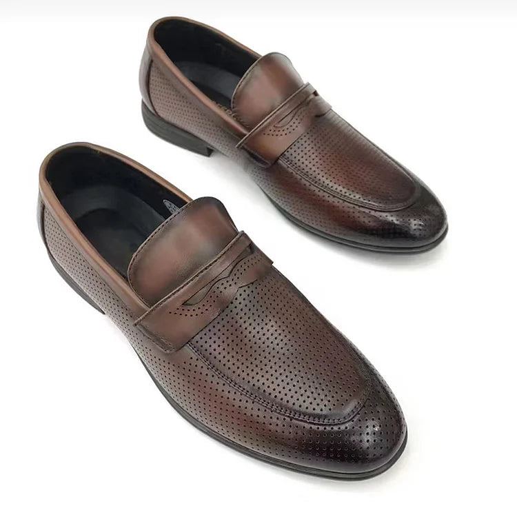 Mocassins Élégants en Cuir – Confort pour Hommes