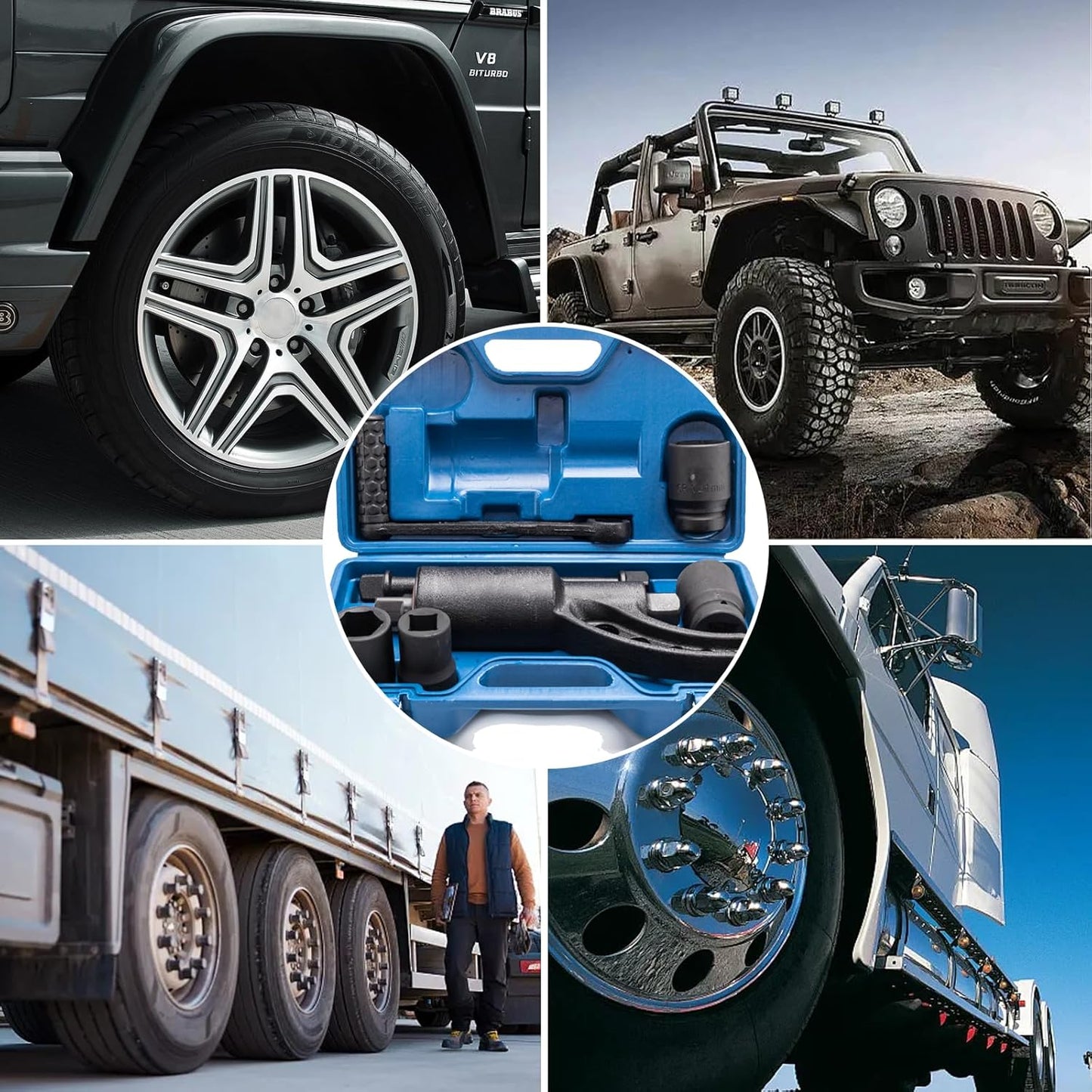 Clé Dynamométrique Manuelle – Spéciale Camions, Bus et 4x4 !