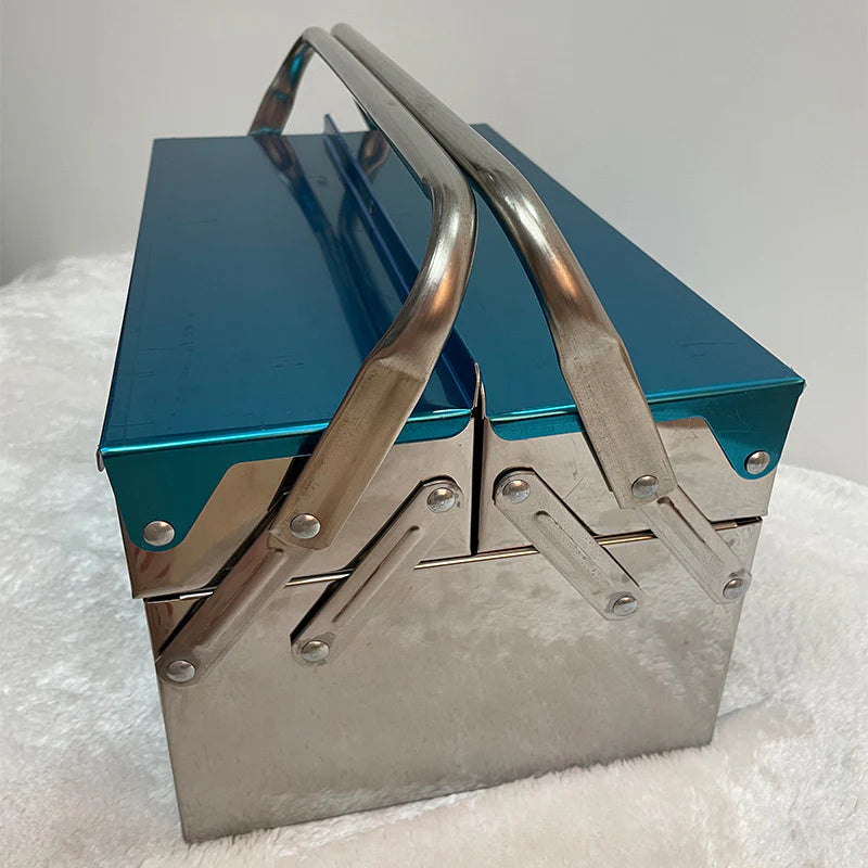Boîte à outils en acier inoxydable