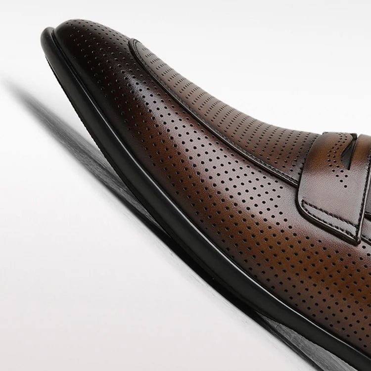 Mocassins Élégants en Cuir – Confort pour Hommes