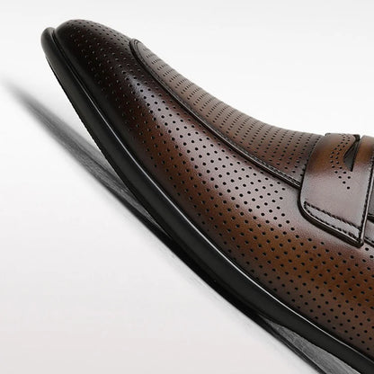 Mocassins Élégants en Cuir – Confort pour Hommes