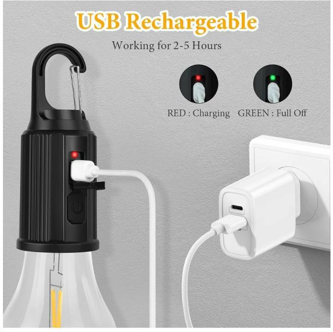 Lot de 2 Lampes LED Rechargeable Portable