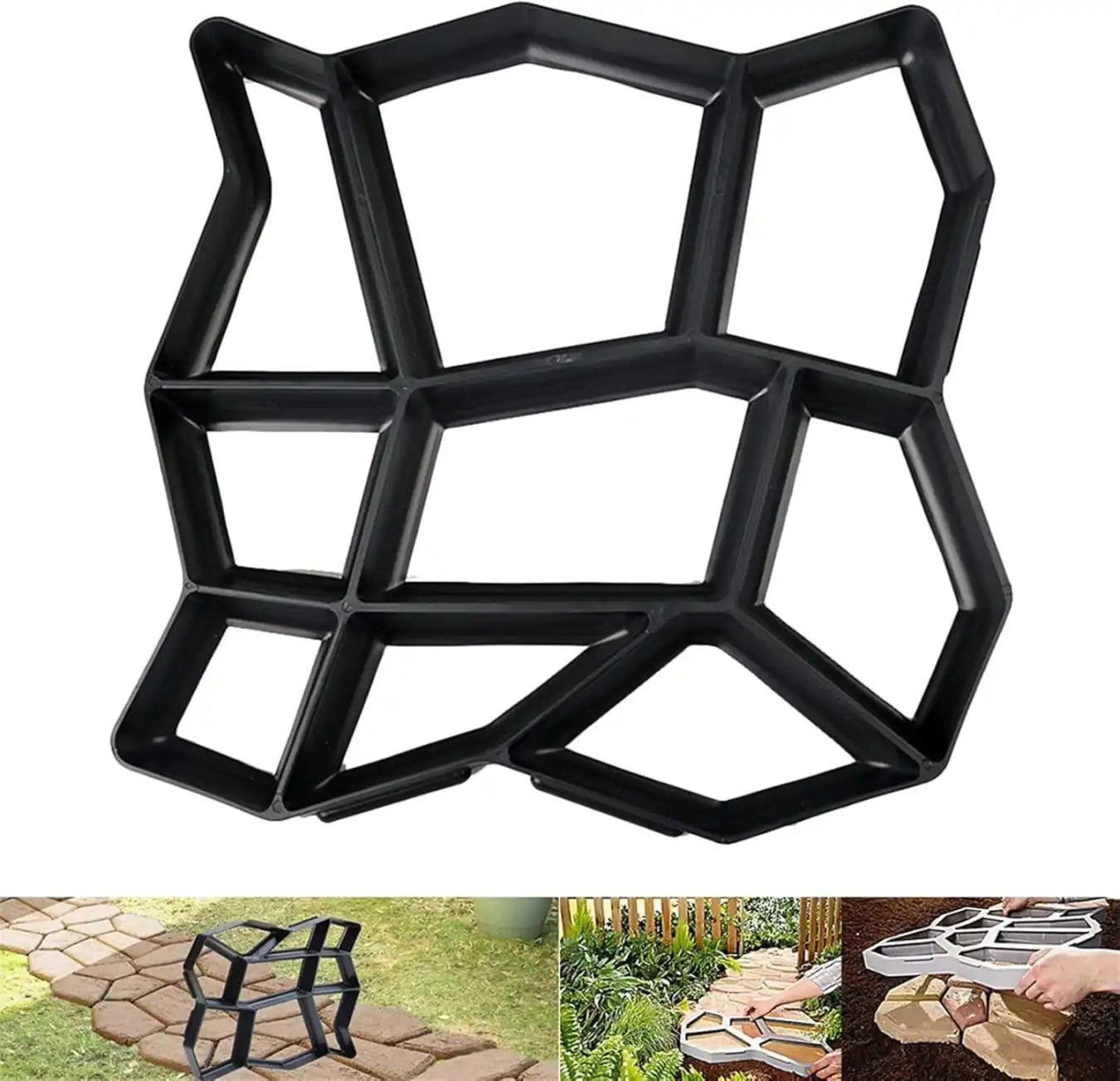 Moule de chemin en béton