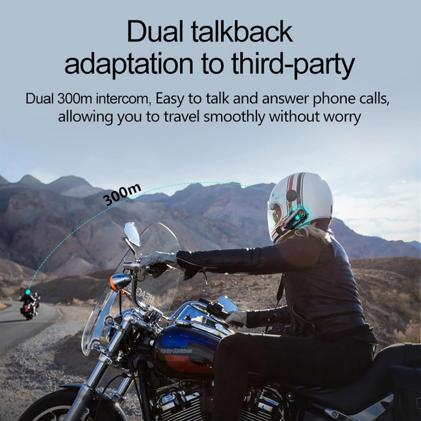 Casque Bluetooth Moto V10 – Restez Connecté sur la Route