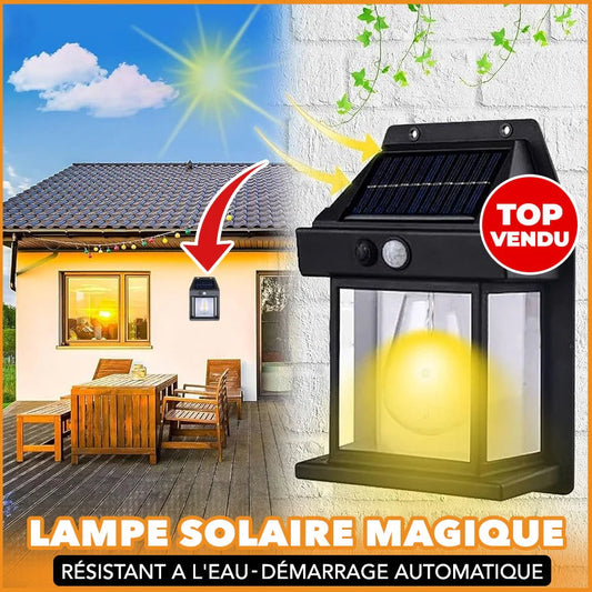 Lampe à capteur de mouvement à énergie solaire