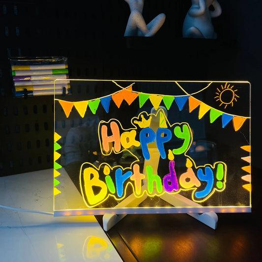 Tablette Magique LED pour Dessin Créatif – Cadeau Parfait pour Enfants !