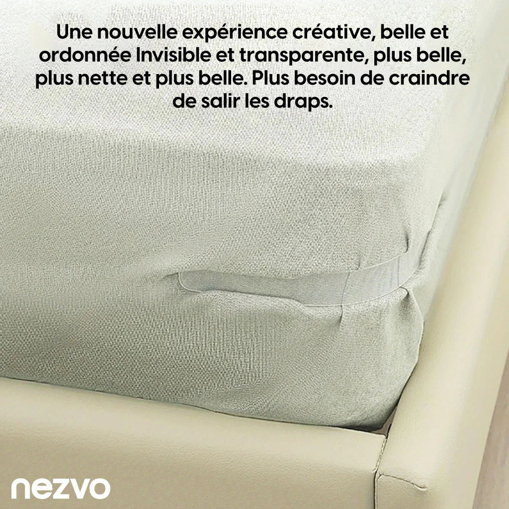 4 Fixateurs de Draps – Votre Lit Toujours Bien Tendu, Sans Effort