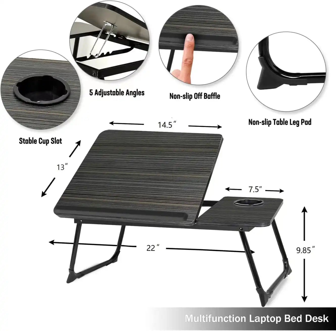 La Table Pliable Intelligente Pour Ordinateur – Confort, Praticité et Productivité