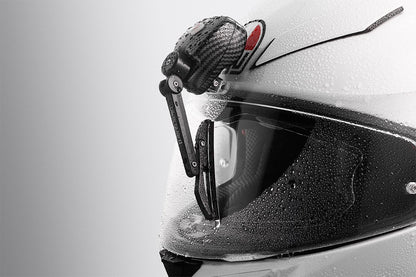 L’essuie-glace électrique pour casque moto