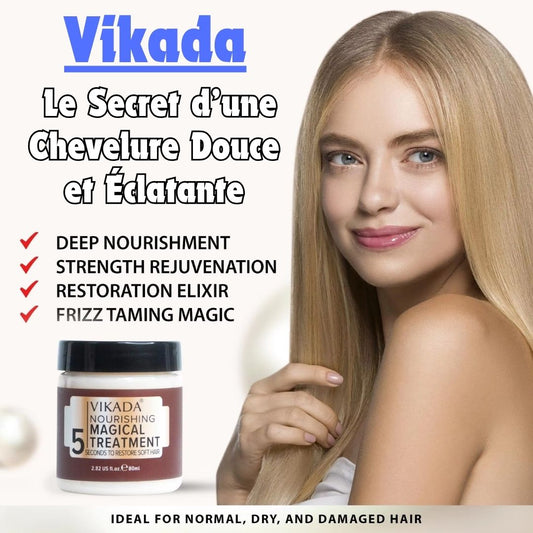 Vikada – Le Secret d’une Chevelure Douce et Éclatante