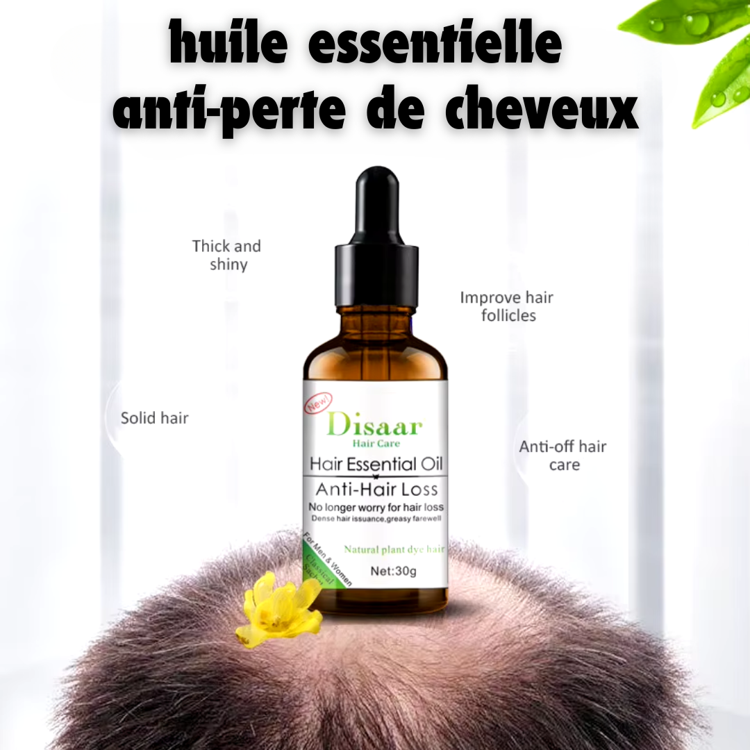 Huile Essentiel Anti-Perte De Cheveux