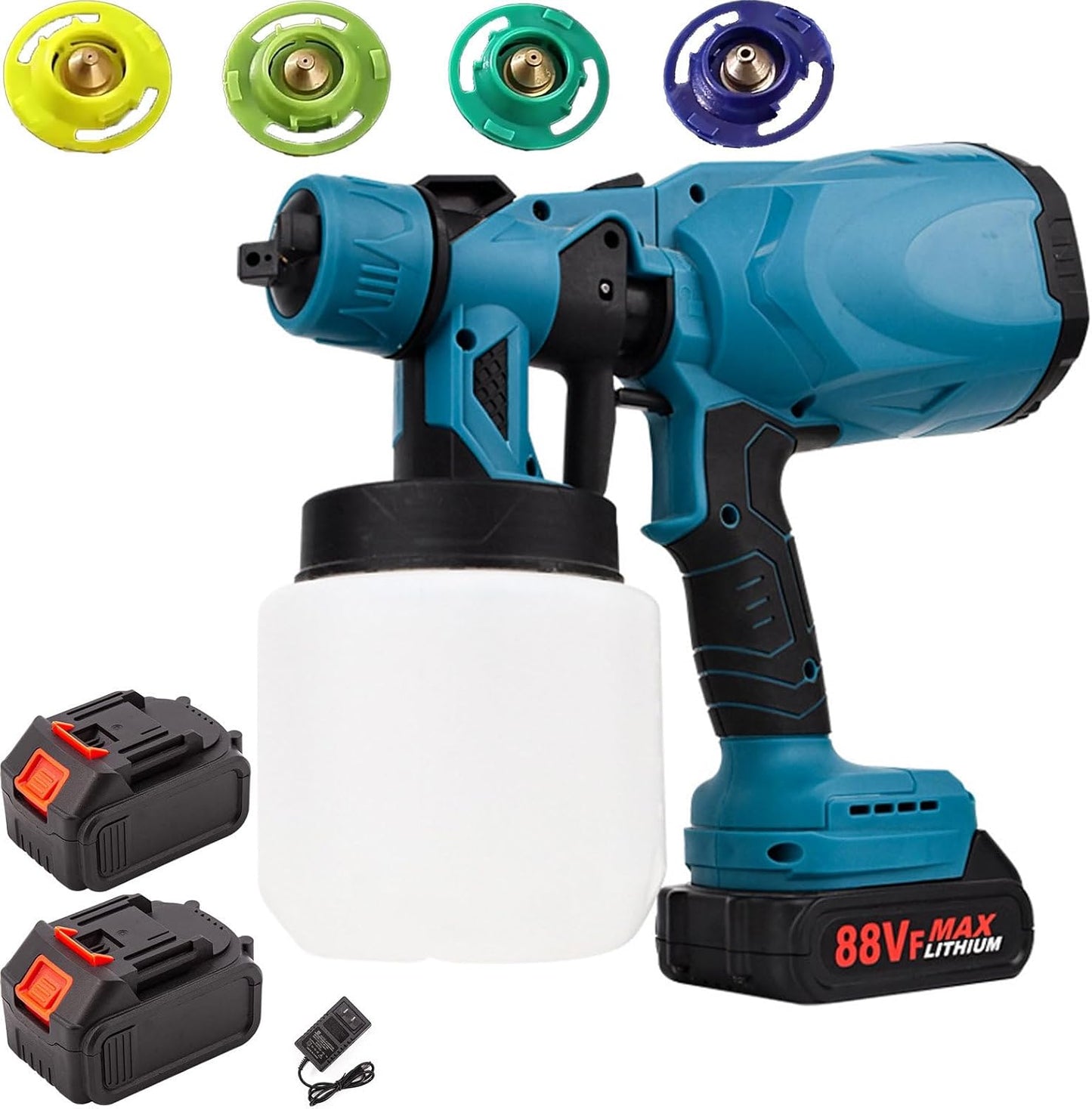 Pistolet de Peinture Électrique Sans Fil – Puissant, Précis et Polyvalent