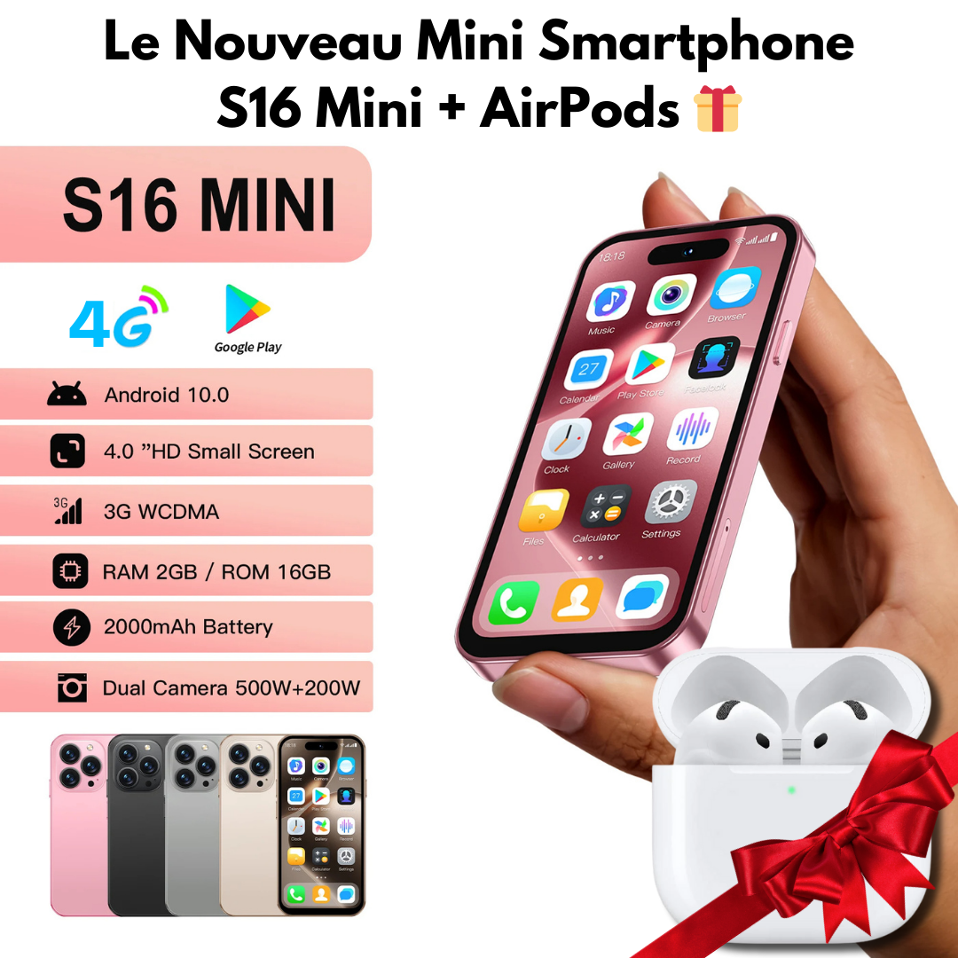 Le Nouveau Mini Smartphone 16 Pro