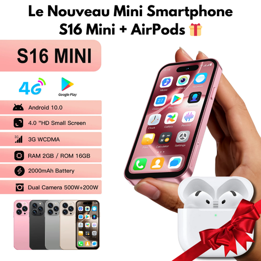 Le Nouveau Mini Smartphone 16 Pro