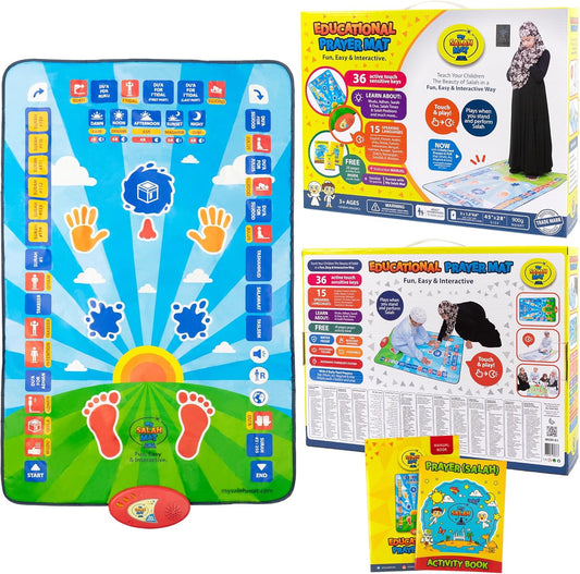 Tapis d'apprentissage de prière pour enfants Selaya ™ Le Plus Vendue Au Monde- 🔥50% DE RÉDUCTION AUJOURD'HUI🔥