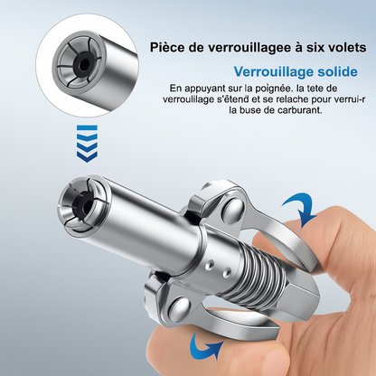 Raccord Verrouillable Pour Pompe à Graisse – Graissez en 5 Secondes, Sans Fuite ni Galère